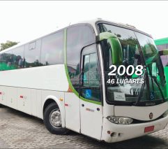 Ônibus Rodoviário Marcopolo Viaggio G6 1050 Volvo B7R 290 CV 46 LUGARES Ano 2008/2008