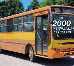 Ônibus Caio Apache S21 MB OF 1721 57 Lugares Ano 2000/2000